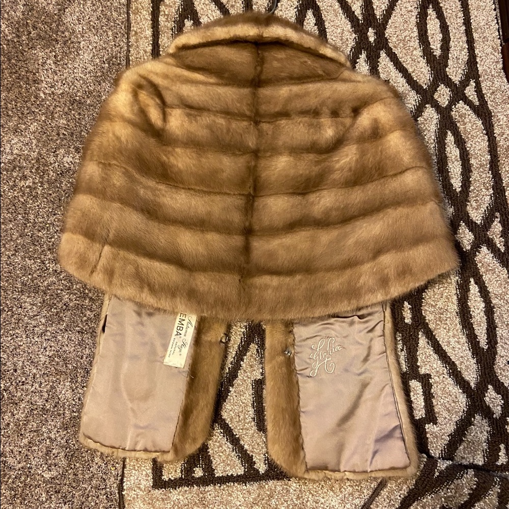 Mink coat